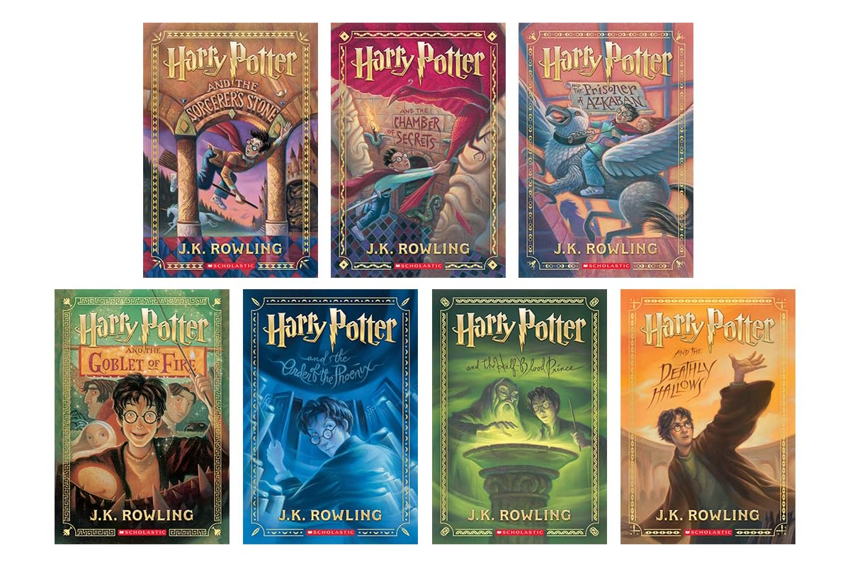 1-st Edition Harry Potter Full Book Set