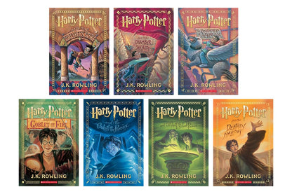 1-st Edition Harry Potter Full Book Set